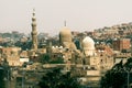 Mosques in cairo in egypt Royalty Free Stock Photo