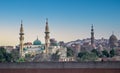 Mosques in Mamluk`s style, Cairo. Royalty Free Stock Photo