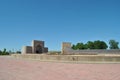 Ulugbek Observatory in Samarkand. Uzbekistan. Royalty Free Stock Photo