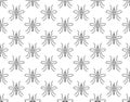 Mosquito background, abstract insect seamless pattern. Pest control wallpaper with gnat icons. Malaria vector