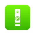 Mosquito spray icon digital green