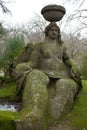 Moss-covered Statue Of Goddess Ceres