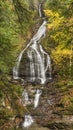 Moss Glen Falls From Above Royalty Free Stock Photo