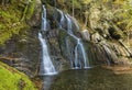 Moss Glen Falls and Green Pool Royalty Free Stock Photo