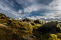 Moss and sky Royalty Free Stock Photo