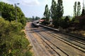 Moss Vale Station and Freight Train