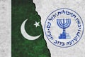 Mossad and Pakistan Royalty Free Stock Photo