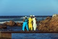 Three ladies pose for a photo session