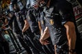 Mossos riot police squad.