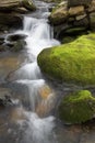 Mossy brook at the Belding Preserve in Vernon, Connecticut