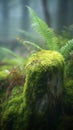 Mossy Morning Magic: A Close-Up of Natures Beauty