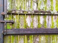 Mossy wood gate