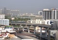 Most advance train and metro rail network in Dubai