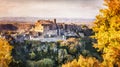 most beauiful medieval villages of Italy -Bomarzo(Viterbo province)