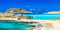 Most beautiful beaches of Greece Royalty Free Stock Photo