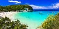 Most beautiful beaches of Greece - Vrika in Antipaxos. Ionian islands