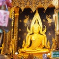 The most beautiful Buddha in Phisanulok,Thailand