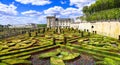 Most beautiful castles of Europe - Villandry in Loire valley,France Royalty Free Stock Photo