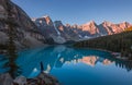 Sunrise at Moraine Lake - Canada