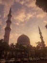 most beautiful mosque Royalty Free Stock Photo