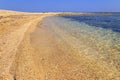 The most beautiful sandy beaches of Apulia: Porto Cesareo beach.-ITALY Salento- Royalty Free Stock Photo