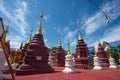 The most beautiful temple in Sukhothai Wat Pipat Mongkol temple