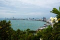 The most beautiful Viewpoint Pattaya Beach in Pattaya city Chonburi,Thailand.