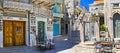 Most beautiful villages of Greece - unique traditional Pyrgi in Chios island with ornamental houses