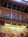 Gorgeous artwork and mosaic tiles in historic Iowa state capitol building