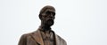 Most, Czech republic - November 04, 2018: first czechoslovak president Tomas Garrigue Masaryk statue in centre of Most city in au Royalty Free Stock Photo