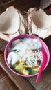 The most delicious Indonesian culinary cendol durian ice