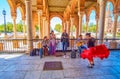 The most emotional Andalusian dance, Seville, Spain Royalty Free Stock Photo