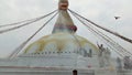 White buddha stupa holy place