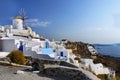 The Most Famous Santorini Island, Greece Royalty Free Stock Photo