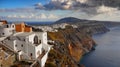 The Most Famous Santorini Island, Greece Royalty Free Stock Photo