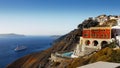 The Most Famous Santorini Island, Greece Royalty Free Stock Photo