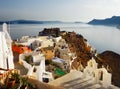 The Most Famous Santorini Island, Greece Royalty Free Stock Photo