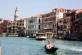 Venice city Italy sightseeng places in October 2019 Royalty Free Stock Photo