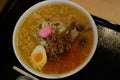 The Most Famous Traditional Ramen in Hokkaido Royalty Free Stock Photo