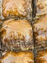 The Most Iconic and Delicious Dessert of Turkish Cuisine. Traditional Turkish Dessert Baklava