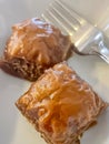 The Most Iconic and Delicious Dessert of Turkish Cuisine. Traditional Turkish Dessert Baklava