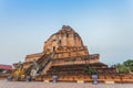 Chedi Luang temple of the Great Stupa