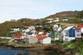 The most northern fishing village of Mageroya. Royalty Free Stock Photo