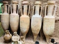 Amphorae were used in vast numbers for the transport and storage of various products, both liquid and dry, but mostly for wine.