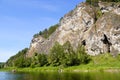 The most picturesque river AI. Bashkiria. Ural.