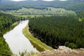 The most picturesque river AI. Bashkiria. Ural.