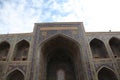 Uzbekistan Samarkand Veiw at Registan and Ulugh Beg and Tilya-Kori Madrasahs