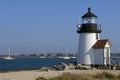 Most Popular Lighthouse on Nantucket Island Royalty Free Stock Photo