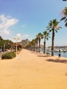 Port in Alicante city, Spain