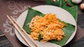 The most popular Thai food What we call `Pad Thai`